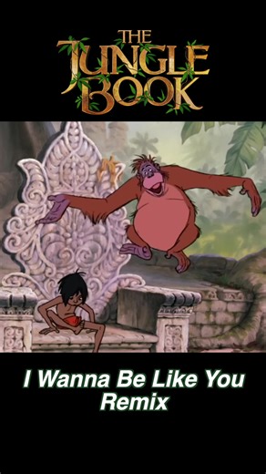 New remix “I wanna Be Like You” out ! 🥳🦧🌴 #iwannabelikeyou #junglebook #frenchfuse #disney #tiktokmusic