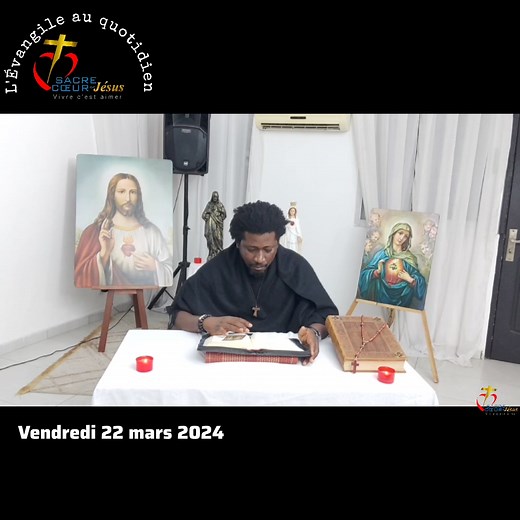 Ensemble méditons l'Évangile du Jour ! | Sacré Cœur de Jésus