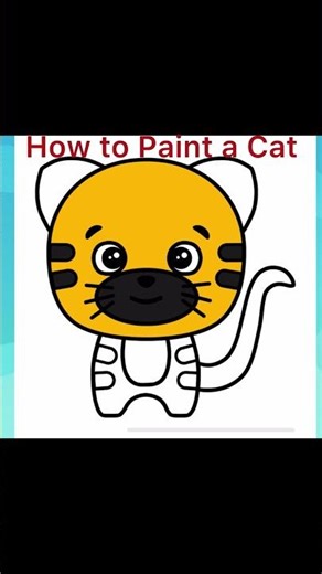 "How to Paint a Cat: Step-by-Step Tutorial for Beginners"