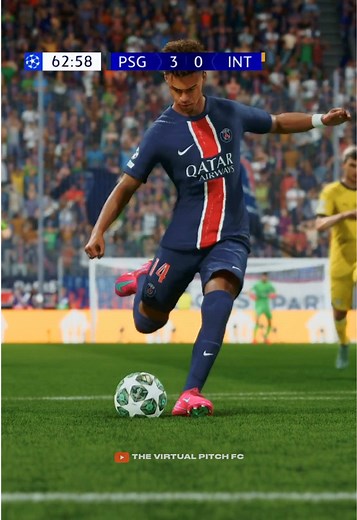 PSG 5-0 Inter: Final de la UCL recreado en EAFC 25