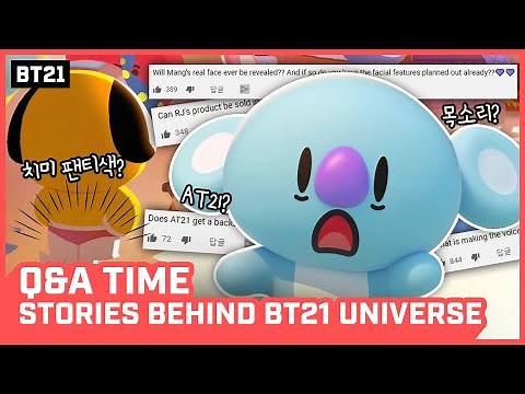 Q&A Time - Stories Behind BT21 UNIVERSE