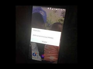 Solucionar SIM not provisioned MM #2 ( SIM no suministrada MM #2)