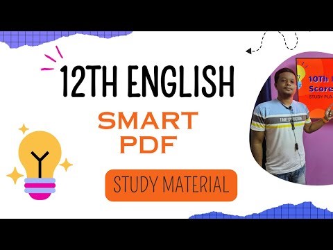 12th English Study Material Pdf Paragraph Questions