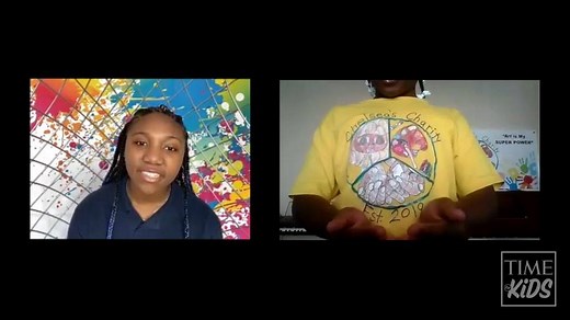 TFK Kid Reporter Alexis interviewed Chelsea Phaire about her work with @CharityChelseas. Find out the meaning behind her logo, why Chelsea wants kids to have access to art, and more in this clip. Read the full article: https://ti.me/3eBBjnP | TIME for Kids | Facebook