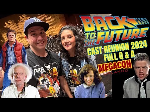 MegaCon Orlando 2024 Madness Begins - Back To The Future Cast Reunion Complete Q&A - Michael J Fox