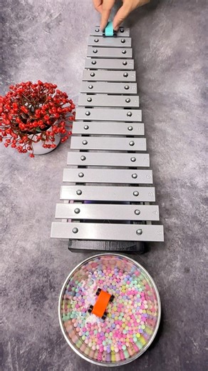 Satisfying Xylophone Sounds 🎶 Relaxing ASMR with Colorful Beads