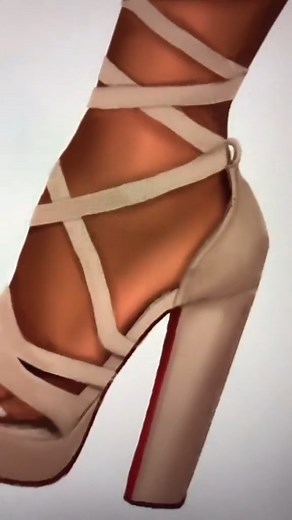 10K views · 483 reactions | Procreate Fancy Heel Drawing Tutorial!! #fashion #LifeHack #hack #shoes #procreate #arttutorial #howto #digitalart #drawing #drawingtutorial #art #viral #reels | CrescentArts | Facebook