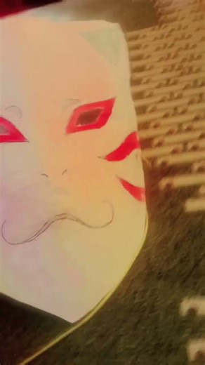 Naruto,Kakashi anbu face mask#shorts