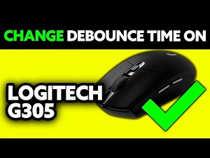 How To Change Debounce Time on Logitech G305? (2025)
