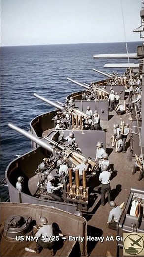 US 5″25 — The “Heavy AA” Gun Before the 5″38 Took Over