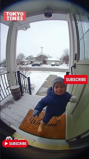 He Promised a Kiss if You Open the Door 😘