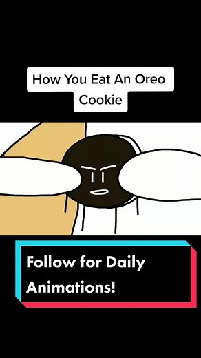 #fyp #animation #cartoonmeme #howtoeatanoreocookie