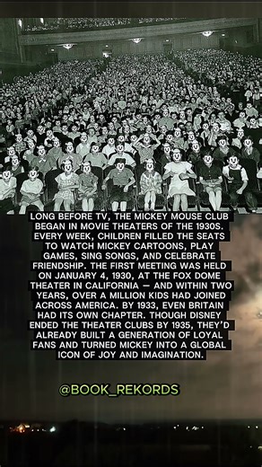 Original Mickey Mouse Club #book_records #interestingfacts #history