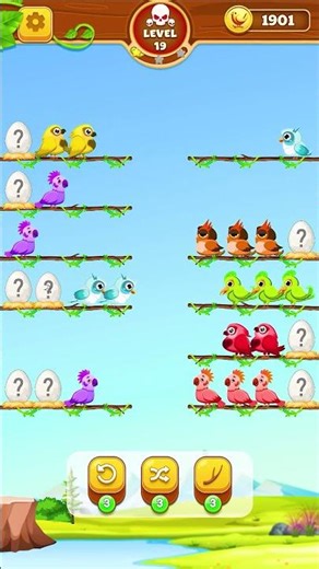 Bird Sort Level 19