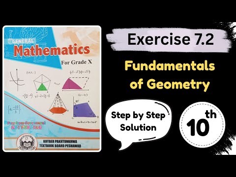 Exercise 7.2 Fundamentals of Geometry | Unit 7 Fundamentals of Geometry | Class 10th General Math