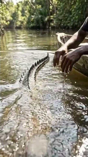 GoPro camera crocodile
