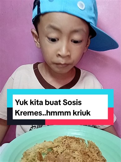 yuk kita buat sosis kremes sediakan 1. 2gelas air 2.8 sendok tepung trigu 3.tepung beras 3 sendok 4. 1 sendok bumbu racik ikan goreng 5.garam sepucuk sendok 6.sosis potong2 yah kak 7.siapkan nasi masih hangat😁 #creatorsearchinsights #sosiskremes #kremes #ayamkremes #food