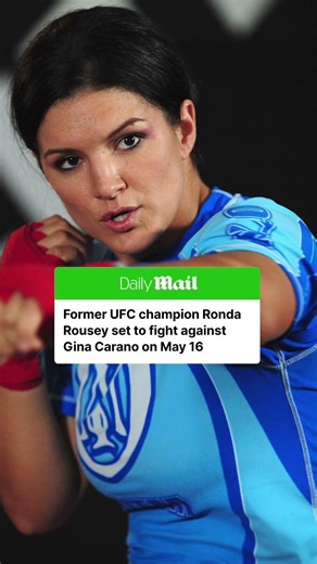 Former UFC Champion Ronda Rousey set to make MMA return against Gina Carano