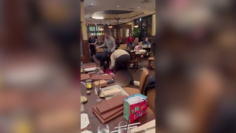 Video shows fight at Cork and Bull restaurant