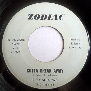Ruby Andrews - You Ole Boo Boo You / Gotta Break Away