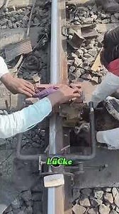How rails are repaired with liquid fire