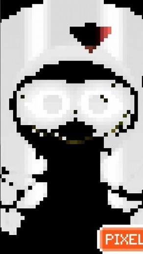 Pixel art slap battles "Bob" badge drawing #pixelart #bob #slapbattles #roblox #shorts