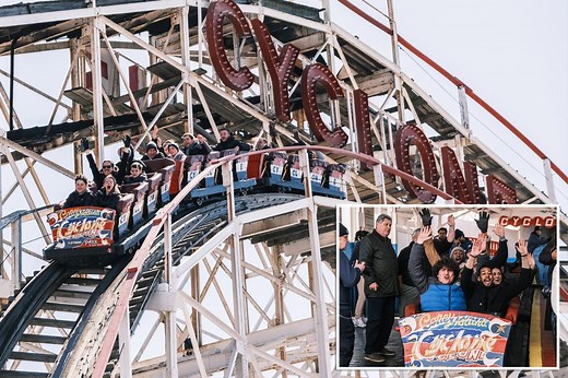 Iconic Coney Island Cyclone roller coaster shut down indefinitely after mid-ride malfunction