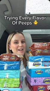 49K views · 6.3K reactions | There are too many flavors #peeps #foodie #foodtiktok #foodreview #tastetest #eatwithme #mukbang #marshmallow #easter #candy #foodporn #foodblogger #foodstagram #foodgram #foodgasm #reelsinstagram #reels | Kayleigh L’Eon | Facebook