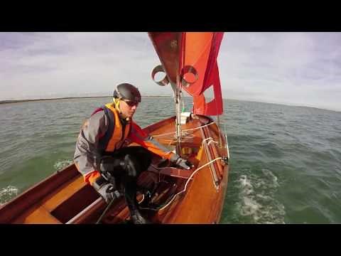 Mirror dinghy sailing
