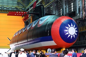 Taiwan’s First Homemade Submarine Arrives With Eye on China Tensions