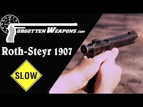 Slow Motion: Roth Steyr 1907