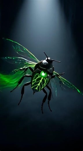 Symbiotic Glow — Biomech Firefly Loop