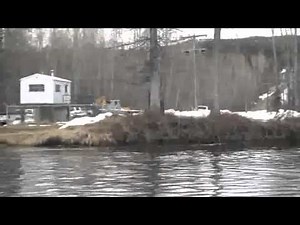 Snowmobile and Jet Boat Water Cross