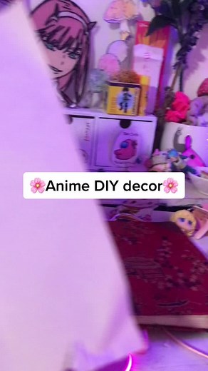Saiki DIY Decor: Anime Room Tutorial