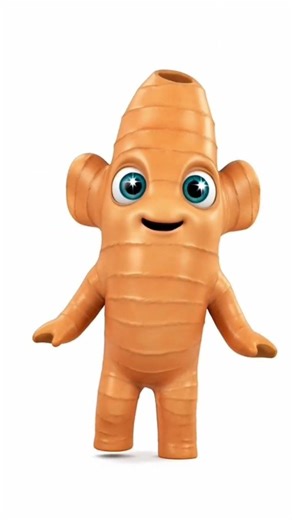 Talking Ginger Animation | Healthy Spice with a Good Message!