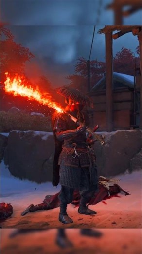 Flame Breathing training arc has Begun #ghostofyotei #ghostofyōtei #ghostofyoteigameplay #fyp