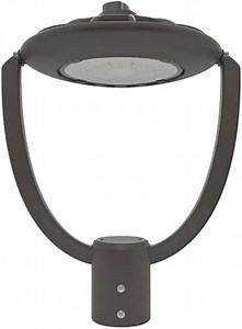 GREENLIGHTDEPOT LED Post Top Light - Selectable Color Temperature - 35W - Black - Shorting Cap