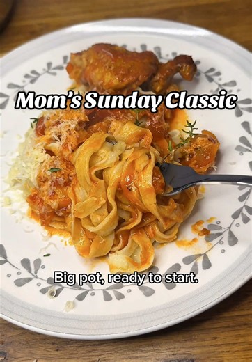 Mom’s Sunday Classic: Chicken Pasta Recipe from Scratch