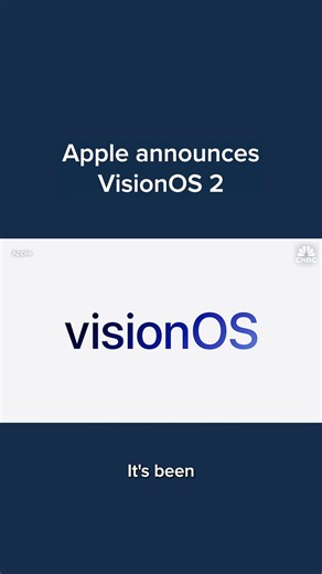 Apple VP Mike Rockwell announced the next iteration of Apple’s OS for its Vision Pro, VisionOS 2, four months after it first launched VisionOS. Rockwell also said that there were 2,000 apps ready for use on the Vision Pro. | CNBC