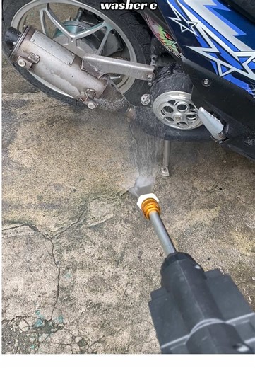 How to Wash Your Motorcycle with a Pressure Washer