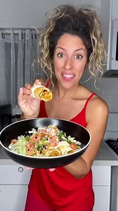 Today we are making these delicious and easy to make chicken flautas. We are cooking them in the air fryer for an easy clean up. But you can easily fry or bake them.(Directions at the end) Ingredients 8-12 oz of vegan chicken pieces (I like to cook them in a little vegan stock and let them soak for a bit) 1 1/2 rounded cups of vegan cheese shreds 1/2 cup of green Chile, we used 505 South Western Green Chile Sauce Small to Medium sized Flour Tortillas Pico del Gallo, MsVegan Pico recipe below Veg