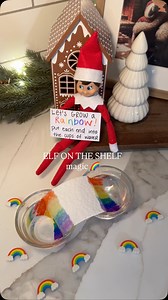 ELF ON THE SHELF magic rainbows 🌈 my kids loved this one! ✨ affiliate link for markers: https://urlgeni.us/amzn/EQLsb #elfontheshelf #elfontheshelfideas #christmasmagic #kidschristmas #elfontheshelfadventures | Sarah Elizabeth