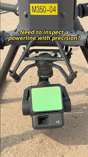 Detailed powerline inspection using a drone LiDAR system ⚡️🔍 DJI Zenmuse L2