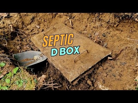 Septic distribution box #septictankpumping