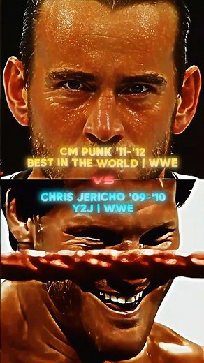 CM Punk '12 (BITW | WWE) Vs. Chris Jericho '10 (Y2J | WWE) | Battle | #cmpunk #vsedit #wwe