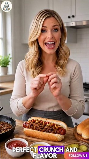 Title 🌭Ultimate American Street-Style Hot Dog Recipe 🔥 🍔