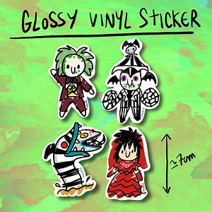 GLOSSY STICKER PACK - Cockroach Juice - Etsy
