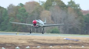 Watch the closest P-40 flybys from Warbirds Over Monroe 2025