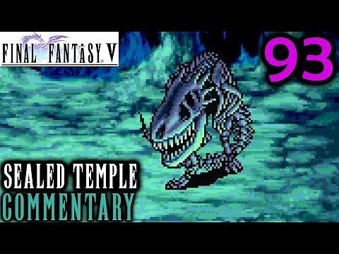 Final Fantasy V Walkthrough Part 93 - Sealed Temple Exploration Continues (Bonus GBA Content)