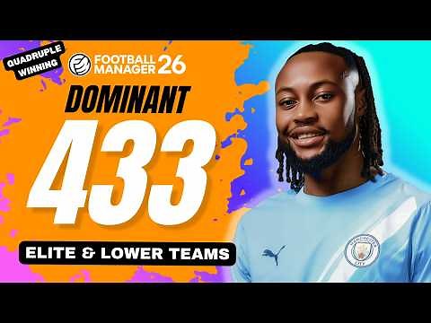 This FM26 433 Tactic Breaks The Match Engine